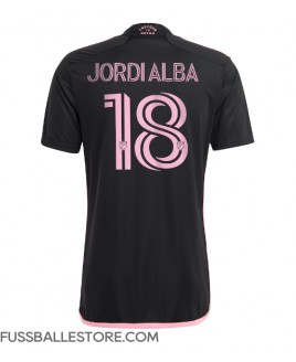 Günstige Inter Miami Jordi Alba #18 Auswärtstrikot 2023-24 Kurzarm